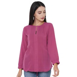 G0-4 IT Women Full Sleeves Georgette Top-picture-28