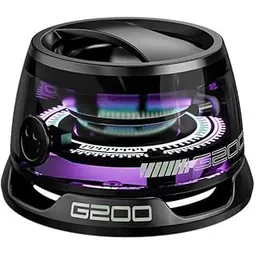 G200 Magnetic Bluetooth Speaker with RGB Lights – Portable Mini Wireless, 3D Surround Sound, Waterproof, Magnetic Mount, 2-in-1 Phone Stand & Speaker (Pack of 1)-image-42