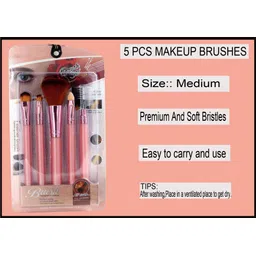 g4u All in One Makeup Kit Gift Set,High Quality Eyeshadow, Waterproof Black Eyeliner Pen,Foundation, 2 Lipsticks,Kajal,Lip Liner,5 Pcs. brush,Mascara, Concealer,Compact ,Primer,Sharpener Perfect for Party makeup Casual makeup Wedding makeup With Makeup Box (Set Of 18Pcs) ST 56 image 3