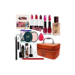 G4U All in One Makeup Kit Gift Set & Perfect for Party makeup Casual makeup With Makeup Box -18Pcs ST62-picture-25