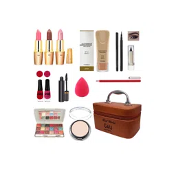 G4U All in One Makeup Kit Gift Set & Perfect for Party makeup Casual makeup With Makeup Box -18Pcs ST69-picture-20