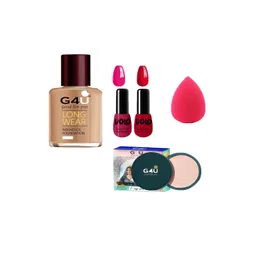 G4U All in One Makeup Kit Gift Set & Perfect for Party makeup Casual makeup With Makeup Box -18Pcs ST69 image 4