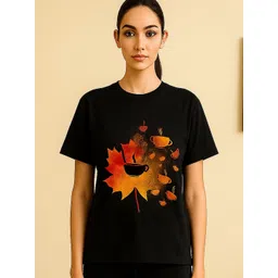 GAB Graphic Printed Round Neck Short Sleeves Pure Cotton T-Shirt-picture-29