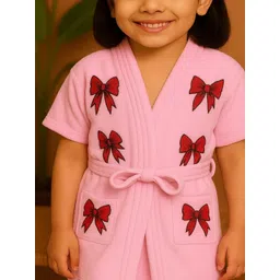 GAB Kids Printed Pure Cotton 500 GSM Bath Robe-picture-15