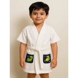 GAB Kids Printed Pure Cotton Bath Robe-picture-26