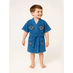 GAB Kids Printed Pure Cotton Bath Robe image 2