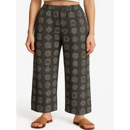 GAB Printed Pure Cotton Lounge Pants-image-37