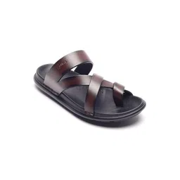 GABICCI Men Open One Toe Leather Comfort Sandals-picture-31