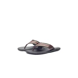 GABICCI Men Striped Leather Comfort Sandals-picture-25