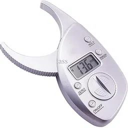Gadget Hero's Digital Skin fold Caliper Body Fat Measure Kit for Fitness Weight Any Age Gender 0-50mm / 0-2 inches.-picture-22