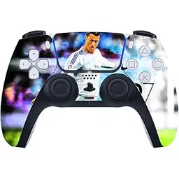 GADGETS WRAP Printed Vinyl Decal Sticker Skin for Sony Playstation 5 PS5 Controller Only - CR7 EMI-picture-24