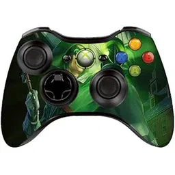 GADGETS WRAP Printed Vinyl Decal Sticker Skin for Xbox 360 Controller Only - Green Man-picture-13