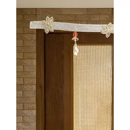 GADINFASHION White & Red Door Hanging Torans-picture-28