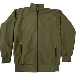 gaiyera Men's Full-Zip Track Jacket,with High Neck, Multiple Zippers, Ribbed Cuffs and Hem, Sportwear-picture-47