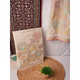 GAJARAI Pure Cotton Unstitched Dress Material-picture-35