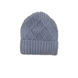 Gajraj Self Design Pure Wool Beanie-picture-23