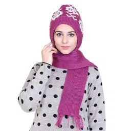 Gajraj Unisex Woollen Beanie-image-5