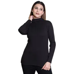 Gajraj Women 2 High Neck Pockets Slim Fit T-shirt-picture-17