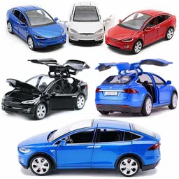 galactic 1: 32 Alloy Tsla X90 Pull Back Metal Diecast Car Model Metro Toys with 6 Door Open, Sound Light for Children (Assorted Colour)(3 Design Available 1 Design Sending)-picture-39