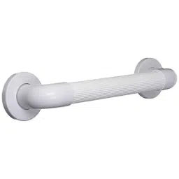 Galaxy 8 inch ABS Rust Resistant White Grab Rail Bar for Bathroom-picture-44