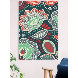 Gallery99 Green Floral Canvas Unframed Painting-picture-39