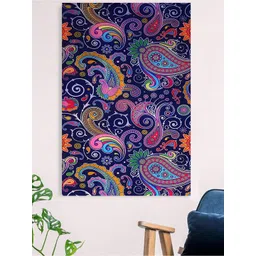 Gallery99 Navy Blue Canvas Unframed Painting-picture-23