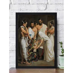 Gallery99 White & Beige The Pandava Framed Wall Art-picture-19