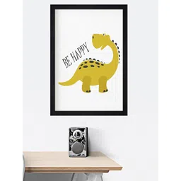 Gallery99 White & Yellow Printed Framed Wall Art-image-35