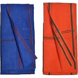 Gamcha Pure Cotton Gamosa of Bengal for Men, Set of 2-picture-37