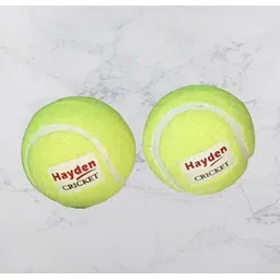 gamers hub Cricket Teniss Ball Green Color (Pack of 2) Hayden Tennis Ball-picture-21