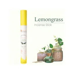 GaneshaSpeaks Brown & Yellow Wooden Lemongrass Pooja Incense Stick-picture-19