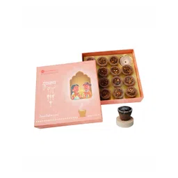 GaneshaSpeaks Brown Sandalwood Wood powder Dhoop Dani Cup-picture-18