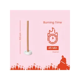 GaneshaSpeaks Rose Colored Dhoop Stick Wood Powder Pooja Essentials-picture-40