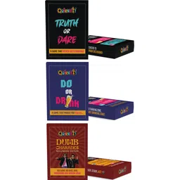 gangaur enterprises Truth Or Dare + Do Or Drink + Dumb Charades Bollywood Edition - 3 Games Combo Post Card-picture-18