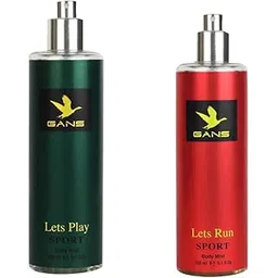 Gans Sports Body Mist Lets Play Men 150ML and Sports Body Mist Lets Run Men 150ML Pack Combo Offer-picture-47