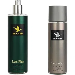 Gans Sports Body Mist Lets Play Men 150ML and Sports Body Mist Lets Walk Men 150ML Combo Pack of 2-picture-14