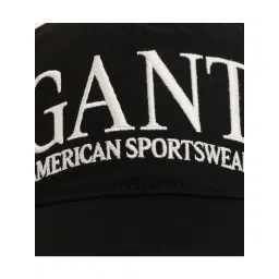 Gant Black Logo Baseball Cap (Medium) image 5