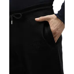 Gant Black Regular Fit Joggers image 4