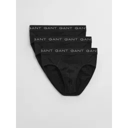GANT Black Regular Fit Solid Briefs-picture-14