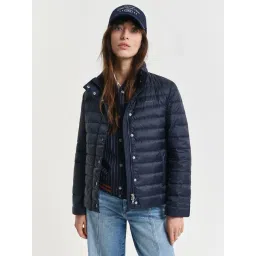 GANT Blue Regular Fit Solid Jacket-picture-47