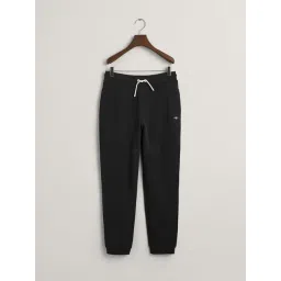 Gant Boys Black Blended Solid Sweatpants-picture-44