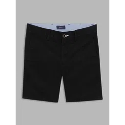 GANT Boys Black Regular Fit Cotton Shorts-picture-11