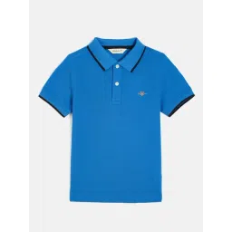 GANT Boys Blue Solid T-Shirt-picture-16