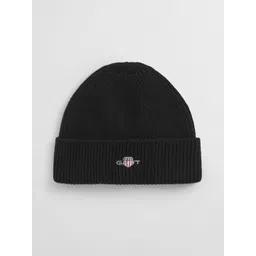 GANT Boys Brand logo Embroidered Cotton Small Archive Shield Beanie-picture-23