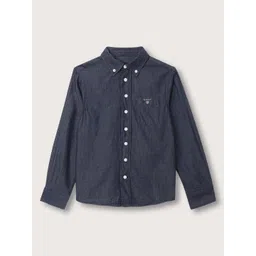 GANT Boys Button Down Collar Cotton Casual Shirt-picture-25