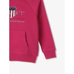 GANT Boys Embroidered Hooded Pullover Sweatshirt image 4