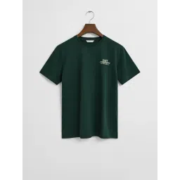 GANT Boys Green Pure Cotton Printed T-Shirt-picture-12