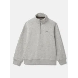 Gant Boys Grey Cotton Sweatshirt-picture-11