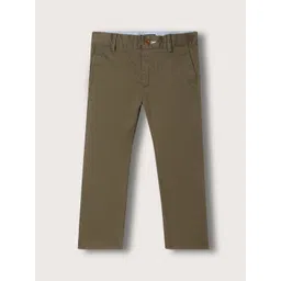 GANT Boys Mid Rise Cotton Chinos Trousers-picture-32