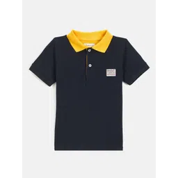 GANT Boys Polo Collar Organic Cotton Applique T-shirt-picture-13